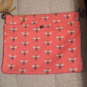 Fossil bee cross body purse